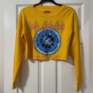 Def Leppard Waffle Knit Long Sleeve